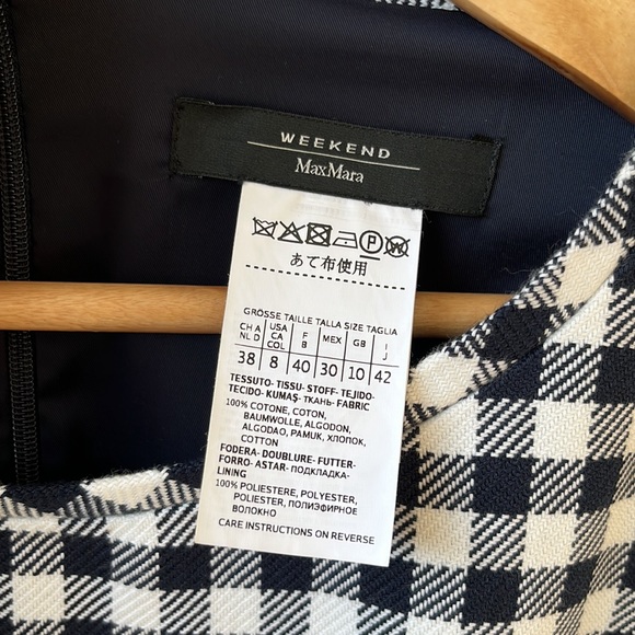 MAXMARA WEEKEND Afelio Checkered Dress - Picture 5 of 7